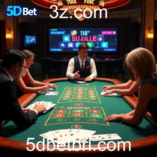 A Experiência Imersiva do Casino Ao Vivo na Plataforma 5D Bet